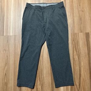 Under Armour Pants Chino Men's 40x30 Grey Stretch Performance Golf Athletic